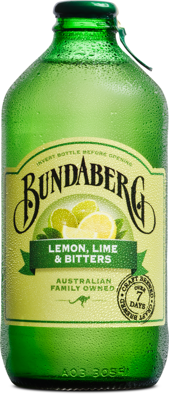BUNDABERG Bere Lemon si Lime 0% SGR 0,375 L
