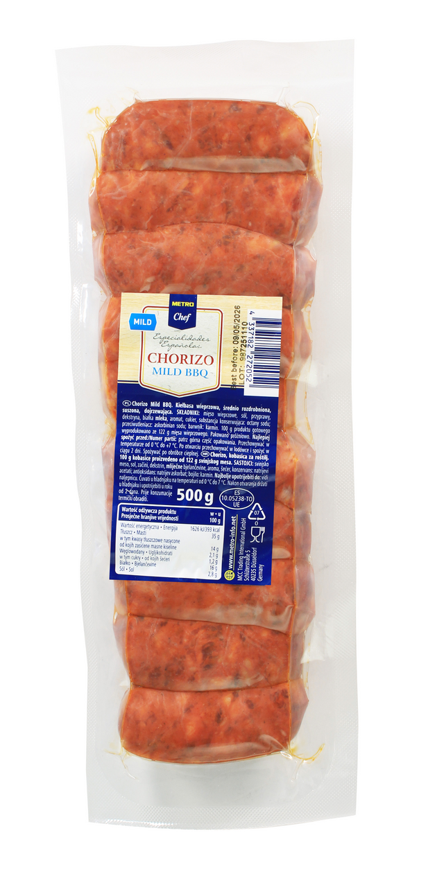 METRO Chef Chorizo Gratar 500 g