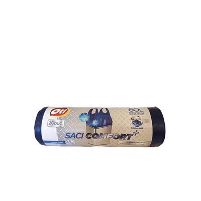 Oti Comfort+ 20 Saci Menajeri cu Manere Parfumati 60 L
