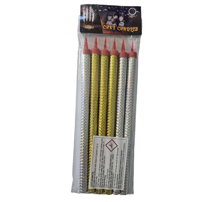Set 6 Fantani pentru Tort H25 cm