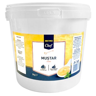 METRO Chef Mustar Clasic 5 Kg
