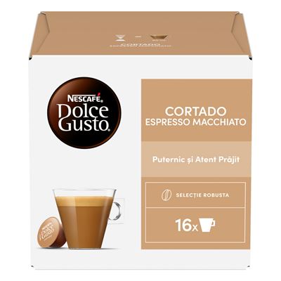 NESCAFE Dolce Gusto Cortado Espresso Macchiato Cafea Capsule 100,8 g