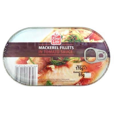 Fine Life Macrou File In Sos Tomate 3 x 170 G