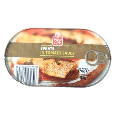 Fine Life Sprot In Sos Tomate 3 x 170 G