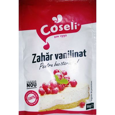 Coseli Zahar Vanilinat 50 g