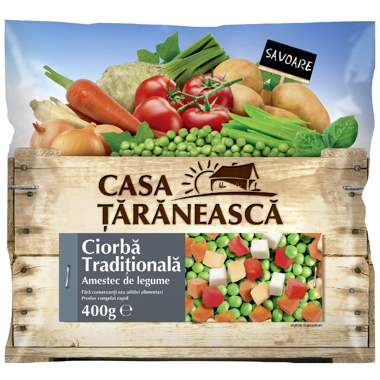 CASA TARANEASCA Amestec Legume Ciorba Traditional 400 g ?
