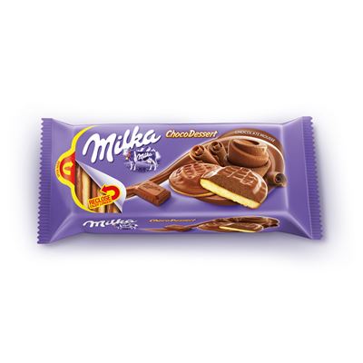 milka Jaffa Chocomousse 128 g