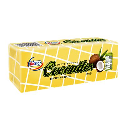 ROSTAR Biscuiti Coconitos 6 x 100 g