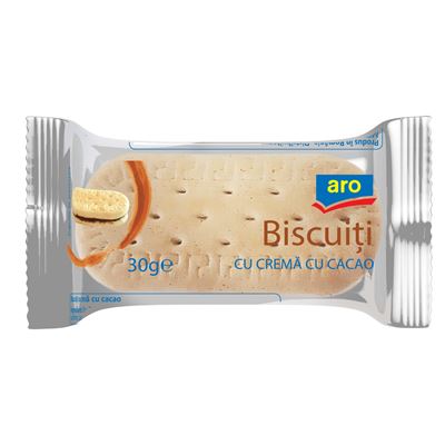 aro Biscuiti Crema Cacao 100 x 30 g