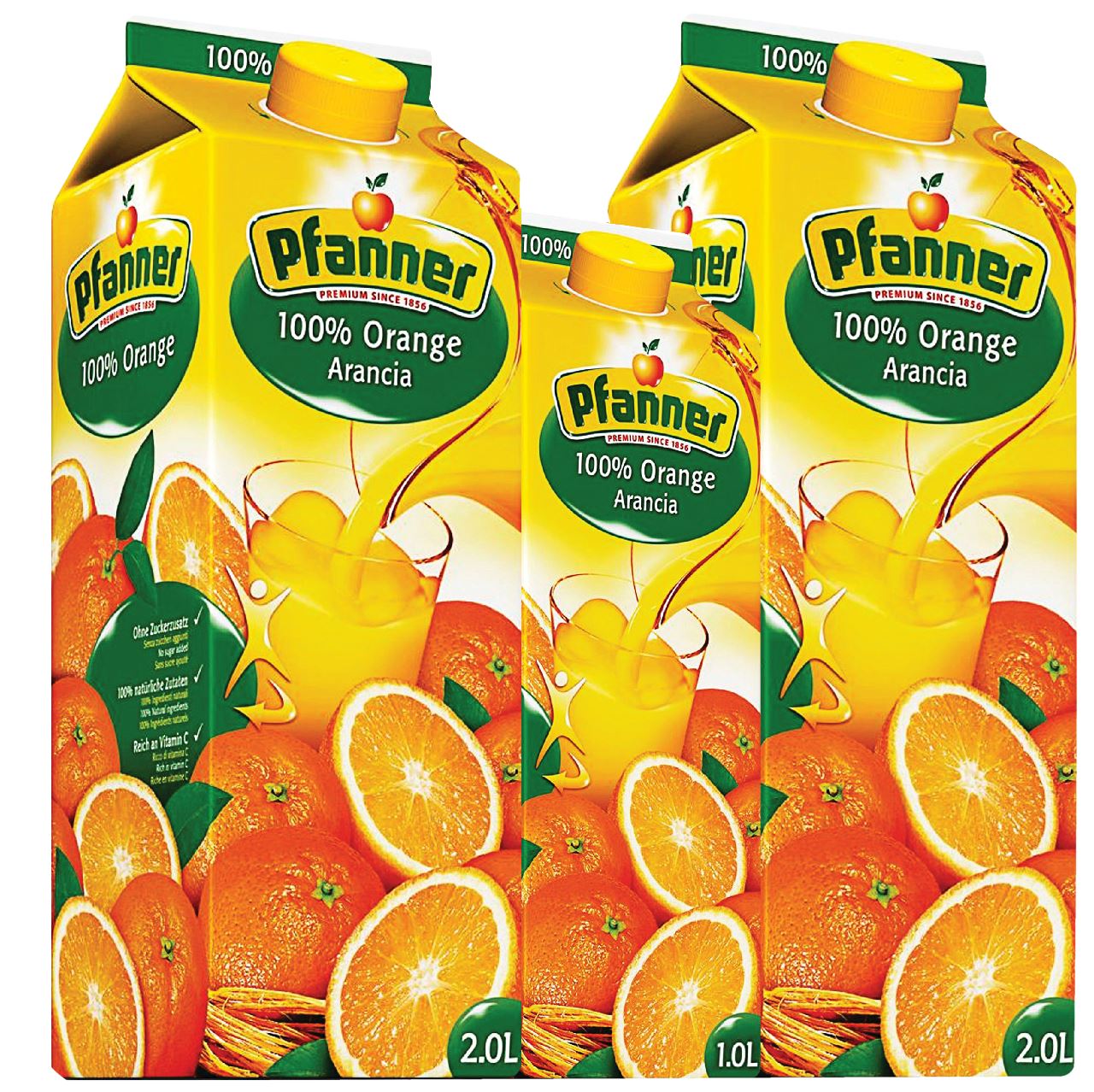 Pfanner Suc Portocale 100% (2 x 2 + 1) 5 L