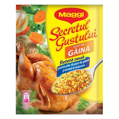 Maggi Secretul Gustului Baza pentru Mancaruri cu Gust de Gaina 5 x 75 g