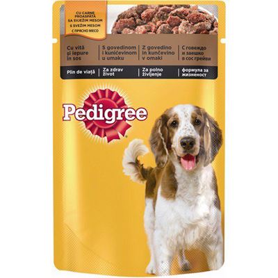 Pedigree Hrana Umeda Caini Vita-Miel cu Sos 100 g