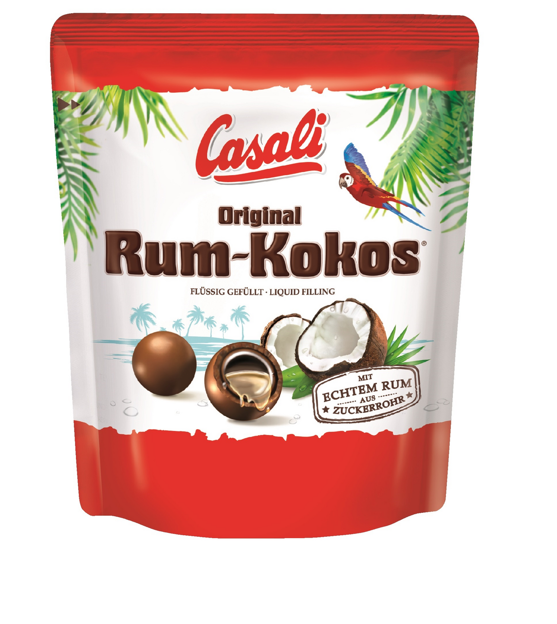 Casali Bomboane de Ciocolata Umplute cu Rom si Cocos 175 g