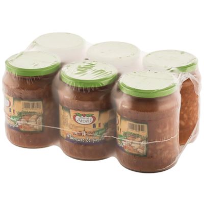 AROVIT Mancare de Fasole 6 x 710 g