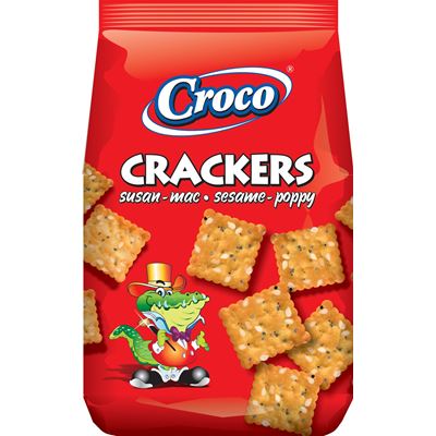 CROCO Crackers Mix 4 x 100 g