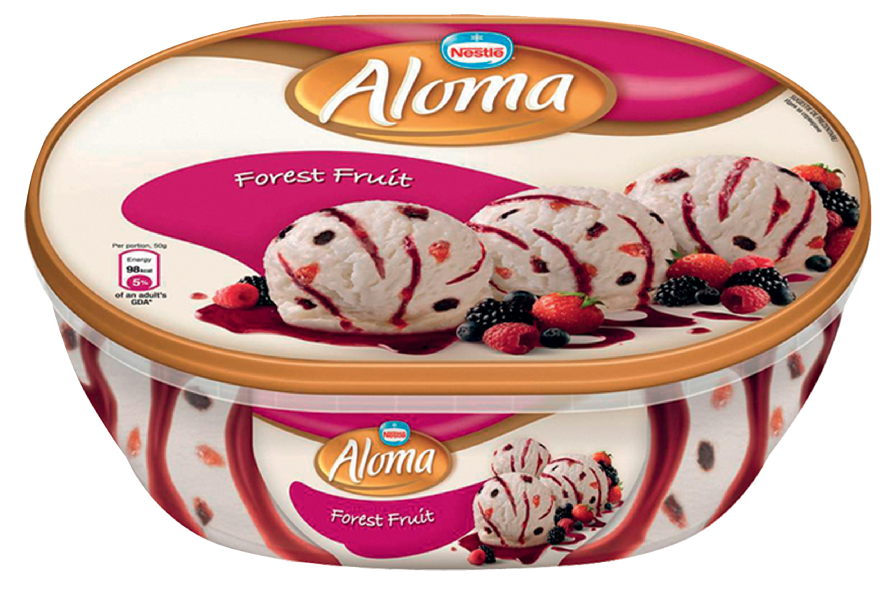 Aloma Inghetata Premium cu Fructe de Padure 500 g