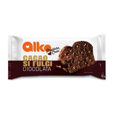 ALKA Prajitura Casei Cacao si Fulgi de Ciocolata 300 g