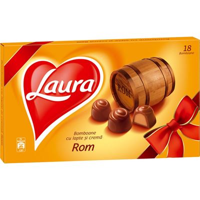 LAURA Bomboane cu Rom 138 g
