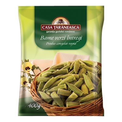 CASA TARANEASCA Bame Verzi Intregi 400 g ❄