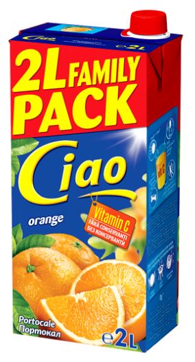 Ciao Suc Portocală 2 L
