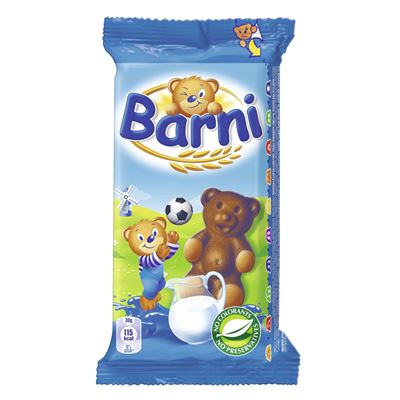 Barni MiniPrajitura cu Lapte 24 x 30 g