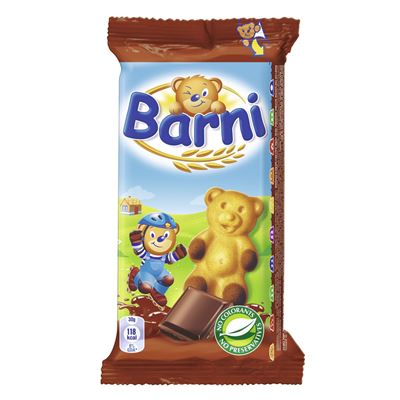 Barni MiniPrajitura cu Ciocolata 24 x 30 g