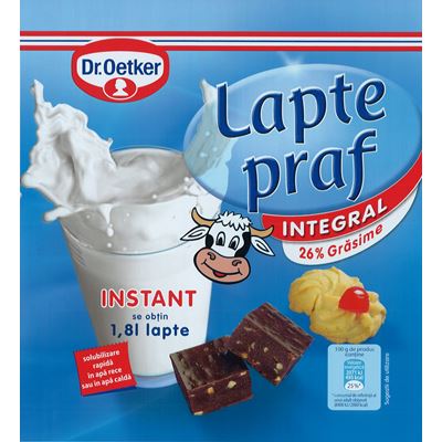 Dr.Oetker Lapte Praf Integral 250 g