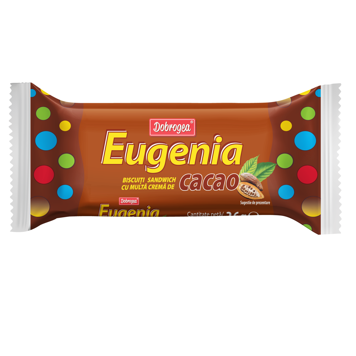 EUGENIA Biscuiti Cacao Display 24 x 36 g