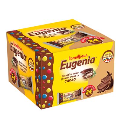 EUGENIA Biscuiti Cacao Display 24 x 36 g