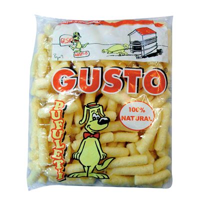 GUSTO Pufuleti Simpli cu Sare 25 x 45 g