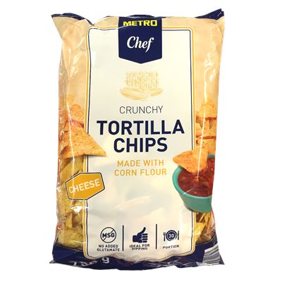 METRO Chef Tortilla Chips Branza 750 g