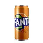 Fanta Gazirani sok orange sleek 0,33 l can