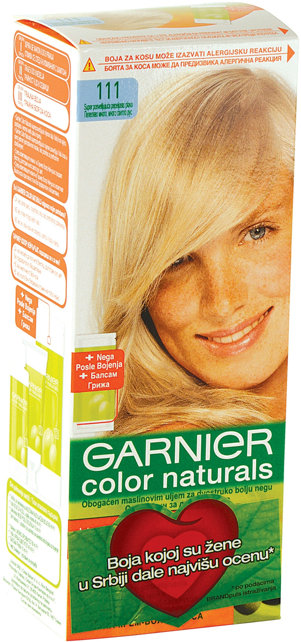 GARNIER color naturals Farba za kosu se cen, 112 ml kutija