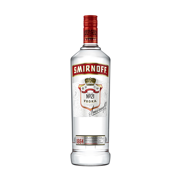 SMIRNOFF RED Vodka 40% vol 1 l