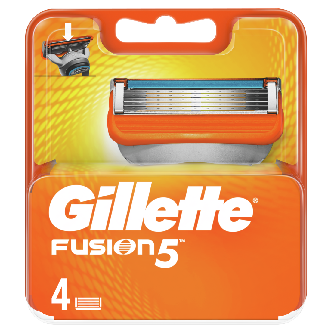 Gillette Uložak za brijač fusion 4kom