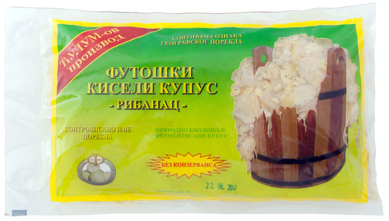 Ćulum kupus ribanac 500g vakum
