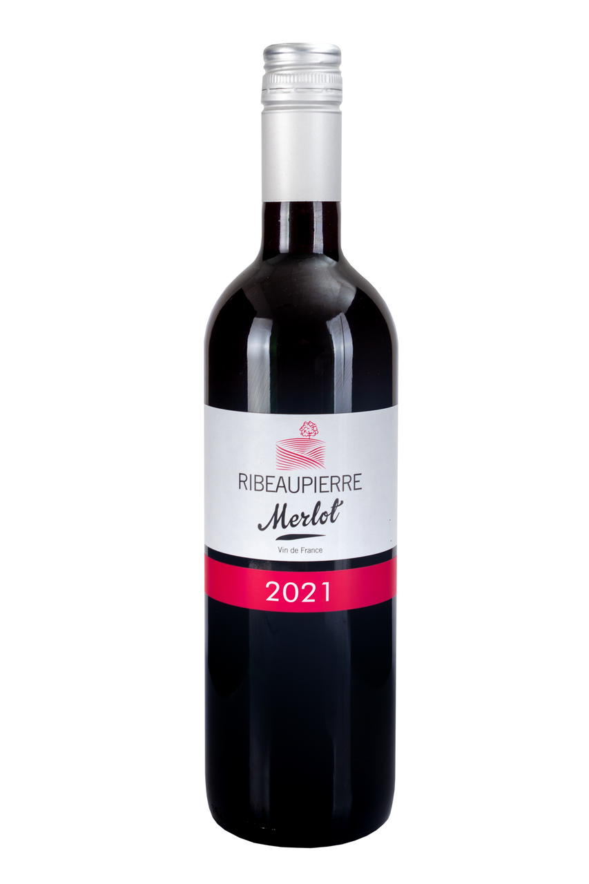 RIBEAUPIERRE Crveno vino merlot 12,5% vol 0,75 l