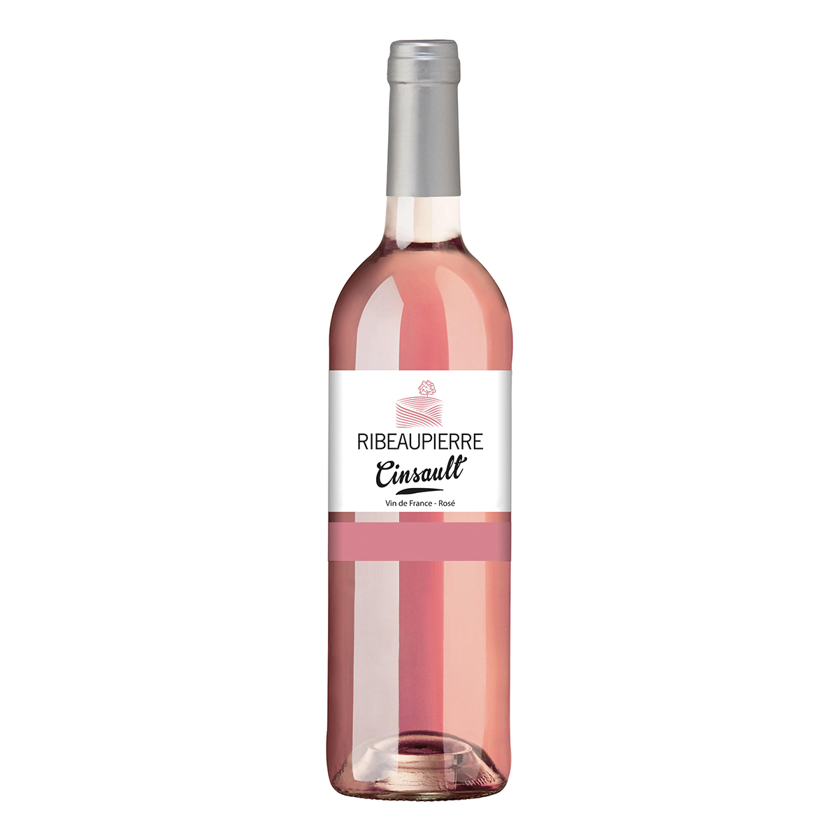 RIBEAUPIERRE Roze vino cinsault 12% vol 0,75 l