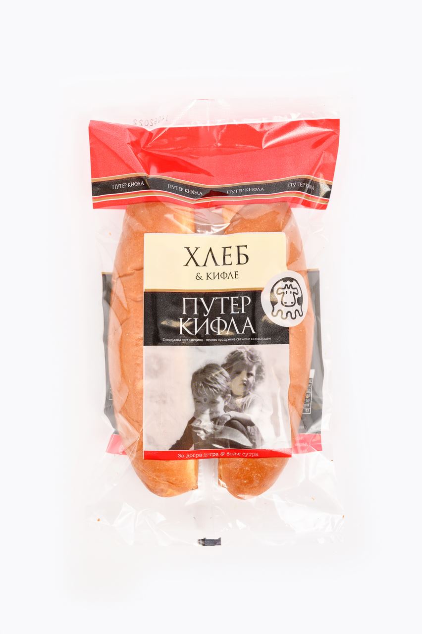 Puter kifla 2x70g Hleb&kifle
