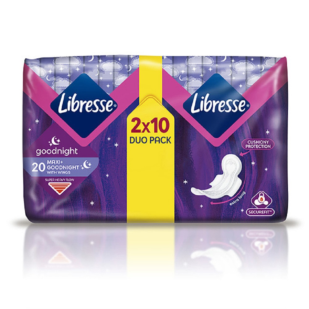 Libresse ulošci maxi goodnight duo