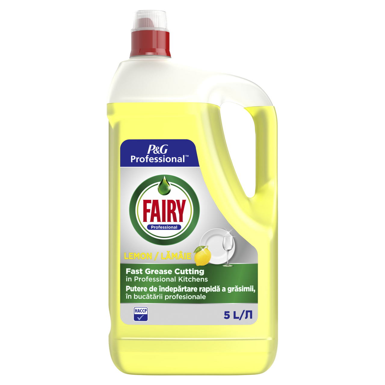 FAIRY Professional Tečni deterdžent za ručno pranje posuđa lemon 5 l