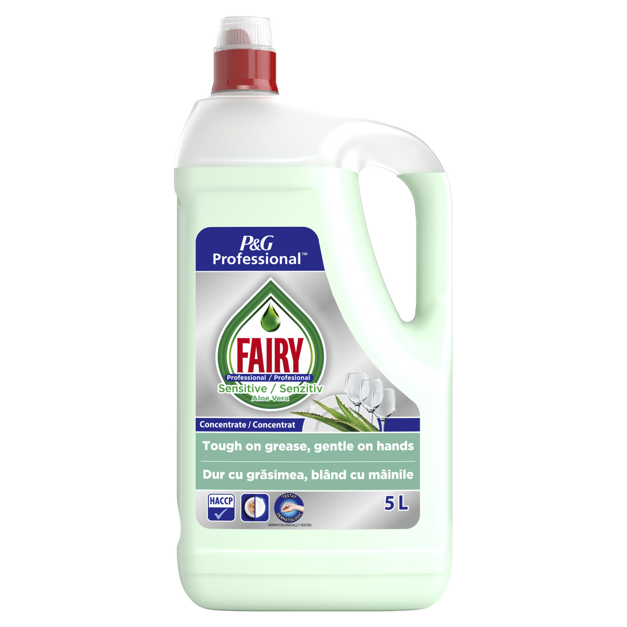 FAIRY Professional Tečni deterdžent za ručno pranje posuđa sensitive tea tree&mint 5 l
