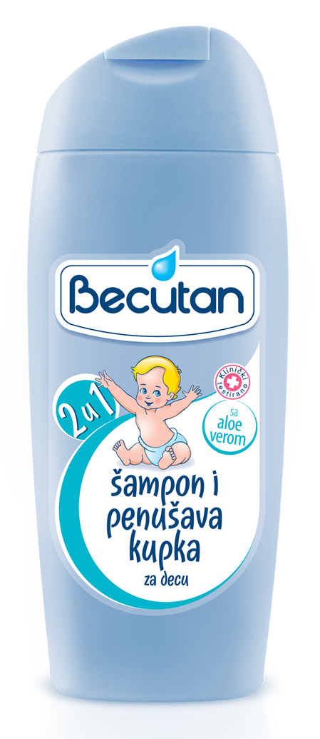 Becutan Šampon i kupka za decu 2u1 400 ml