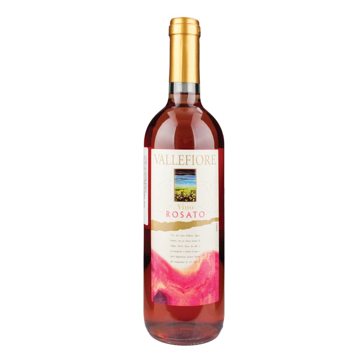 VALLEFIORE Vino rose 11% vol 0,75 l