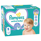Pampers Pelene active baby 5 junior, 11-16 kg, 64/1 giant pack