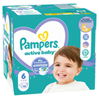 Pampers Pelene active baby xl, 15kg+, 56/1 giant pack