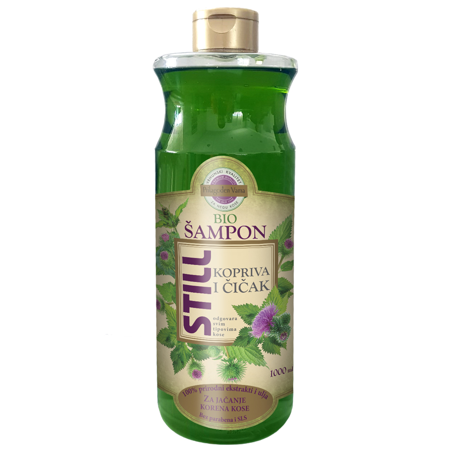 STILL Šampon za kosu kopriva i čičak 1 l