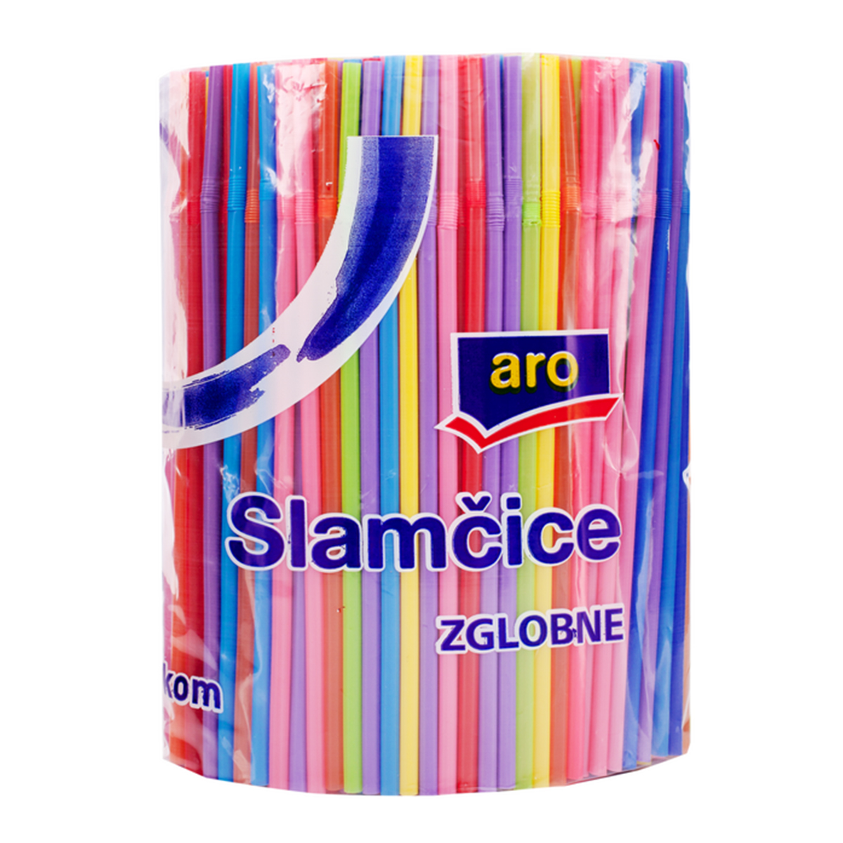 aro Zglobne slamčice mix 500/1