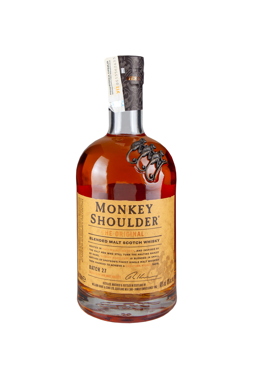 MONKEY SHOULDER Viski 40% vol 0,7 l