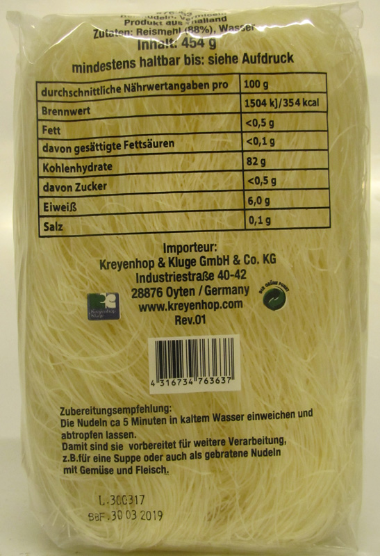 FARMER Pirinčane nudle vermicelli 454 g